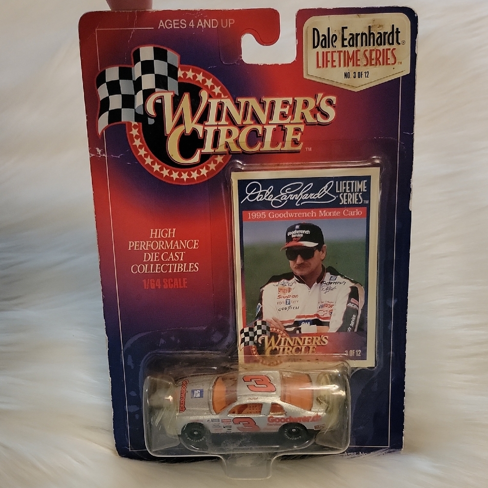 Winner's Circle Lifetime Series 1995 Goodwrench Monte Carlo Dale Earnhardt 3